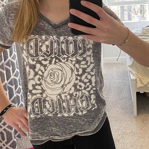 Vintage grey Graphic T-shirt